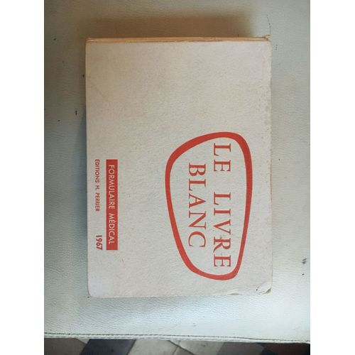 Le Livre Blanc Formulaire Medical