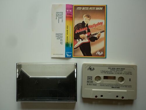 Johnny Hallyday Cassette K7 Album Itsy, Bitsy, Petit Bikini