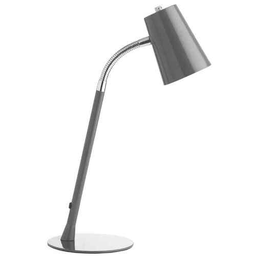 Lampe De Bureau Led Unilux Flexio Gris Métalisé
