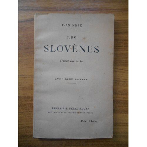 Les Slovènes 1917 / Ivan Krek / Réf52760
