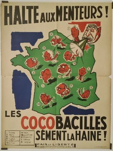 Affiche Halte Aux Menteurs