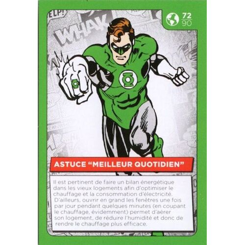 Carte À Collectionner Collector - 72 (Astuce) / Dc Comics - Auchan 2022