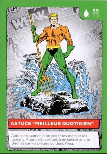 Carte À Collectionner Collector - 59 (Astuce) / Dc Comics - Auchan 2022