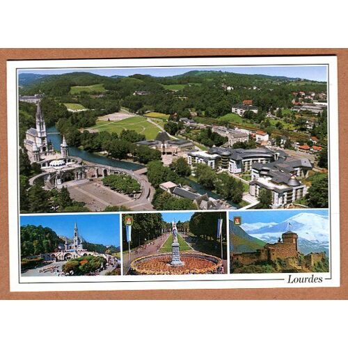 Carte Postale - Différentes Vues - Lourdes - Hautes-Pyrénées - 65