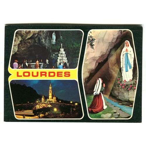 Carte Postale - Différentes Vues - Lourdes - Hautes-Pyrénées - 65