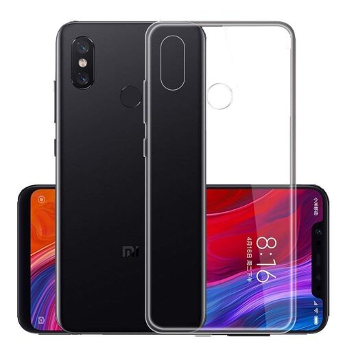 Xiaomi Mi 9 (Mi9) Protection intégrale 360 degres : Coque Gel de Protection en TPU Invisible arrière Transparente ET Protection écran Full Cover Noir - Accessoires Pochette Case