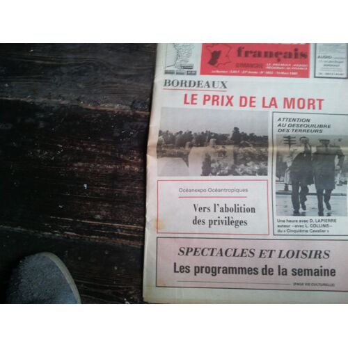 Courrier Français Le 1er Hebdo Régional De France 1852