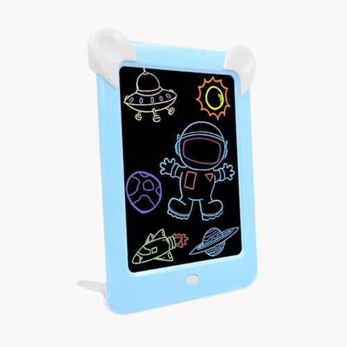 Tablette Magique Lumineuse Bleu, Ardoise Magique Lumineuse