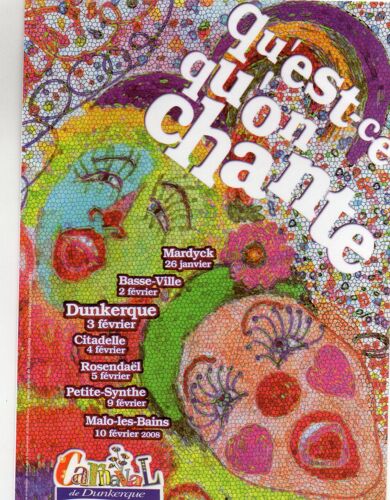 Carte Postale Couleur - Evenement - Carnaval De Dunkerque 59 - Nord - Qu'est Ce Qu'on Chante