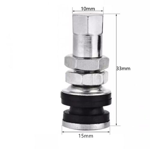 Aluminium 33 Mm - Tiges De Valve En Métal Chromé Pour Moto, Pour Honda, Kawasaki, Yamaha, Suzuki, Tr161