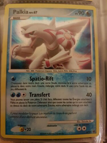 Carte Pokemon Palkia Holo Dp 27 - 2009