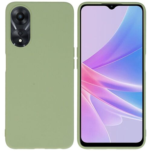 iMoshion Coque Couleur Oppo A78 (5G) Olive Green