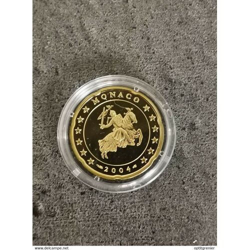 Monaco 20 Ct 2004 Neuf+++ Issu Du Coffret Be +++Rarissime (14 999 Ex)+++