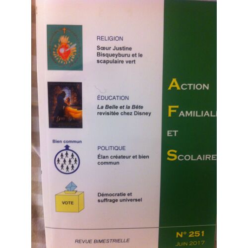 Action Familiale Et Scolaire 251