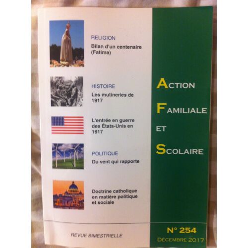 Action Familiale Et Scolaire 254