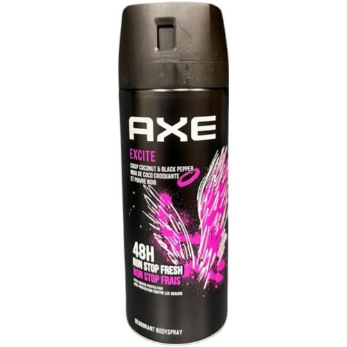 Men Lot De 6 Déodorants En Spray Pour Homme Excite 150 Ml 