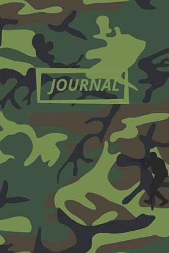 Army Journall: Army Notebook: Army Military Camouflage Journal Notebook To Writing Army Gifts For Retired Veterans Men Women Kids Boys: Army Themed ... 100 Cream Pages 6x9