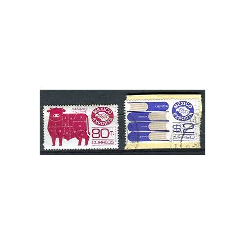 Lot De Timbres - " Mexico Exporta " - 1976 - Mexique
