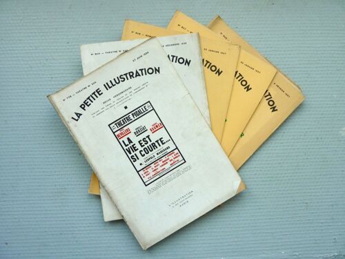 La Petite Illustration - 5 Numéros (778, 800, 806, 807, 808)
