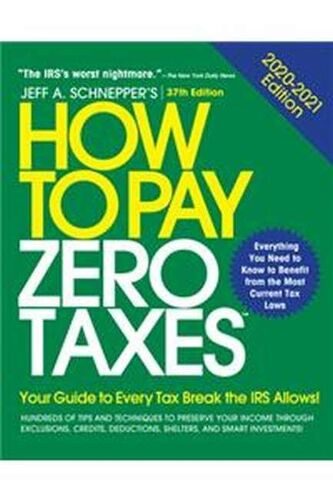 How To Pay Zero Taxes