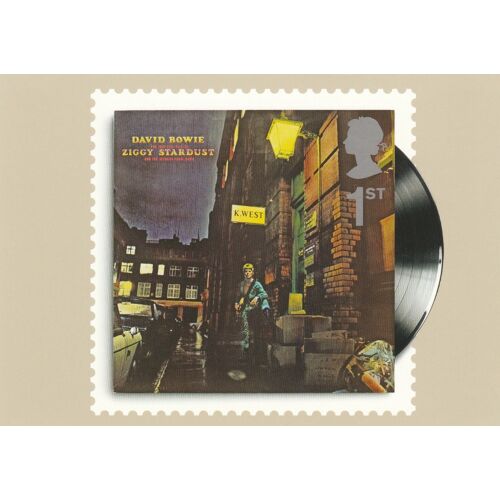 David Bowie Ziggy Stardust Album Pochette Carte Postale