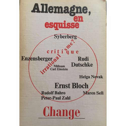 Change, Allemagne En Esquisse