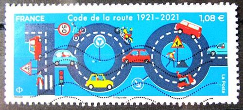2021. F5493: Centenaire Du Code De La Route.