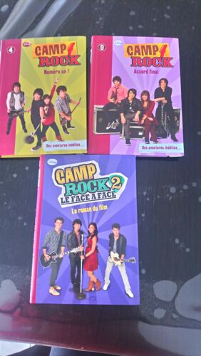 Lot De 3 Livres Camp Rock 2