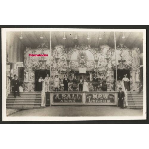 Cinématographe - Cinéma Ambulant Bioscope Anglais Vers 1909 - 1 Carte 8,5 X13,5 Cm En Angleterre - Forain Alf Ball
