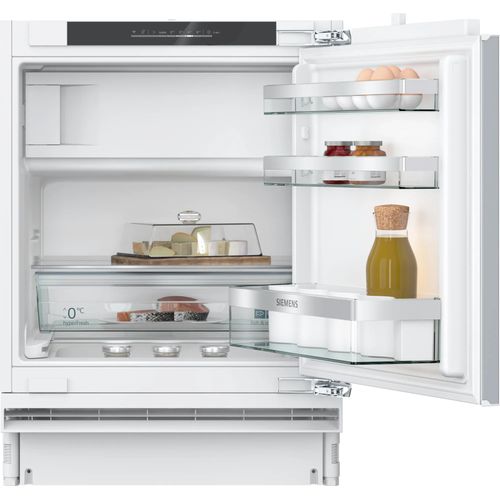 Réfrigérateur intégrable avec compartiment congélation 82 x 60 cm Charnières pantographes softClose Siemens KU22LADD0