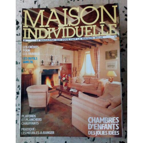 Maison Individuelle N°104 - Décembre 1985 - Chambres D'enfants Des Jolies Idées