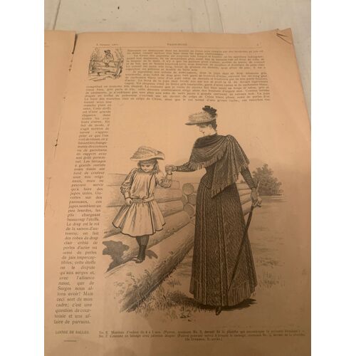 Revue Paris-Mode Octobre 1891