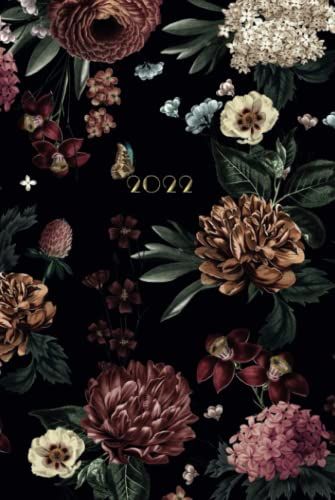 Terminplaner 2022: Magischer Garten - Kalender, Monatsplaner Und Wochenplaner Für Das Jahr 2022 Mit Blüten, Blumen Und Ranken | Ca. Din A5 (6x9''), ... Notizen Und Als Journal (German Edition)