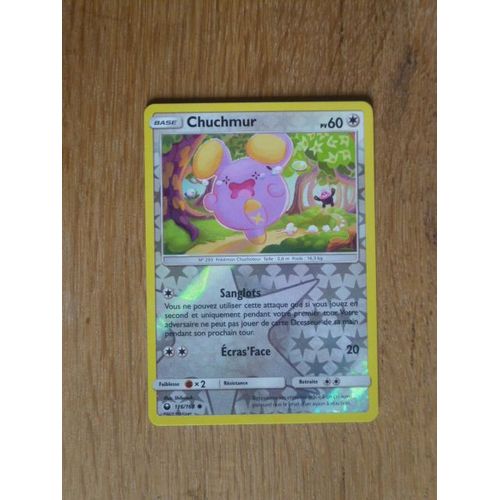 Carte Pokémon - Chuchmur Brillante - 116/168 - Tempête Céleste