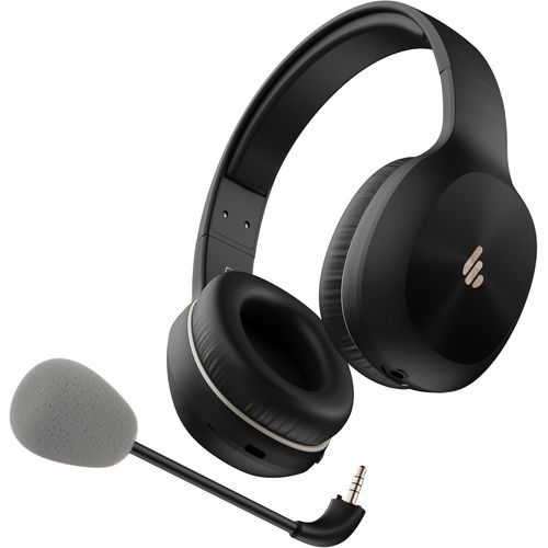 Casque Stéréo Sans Fil K750W Avec Micro Rotatif Détachable,Suppression Du Bruit Des Appels Ai,55 Heures D'Autonomie,Charge Rapide,Bluetooth 5.4 Et Connexion Multipoint - Noir
