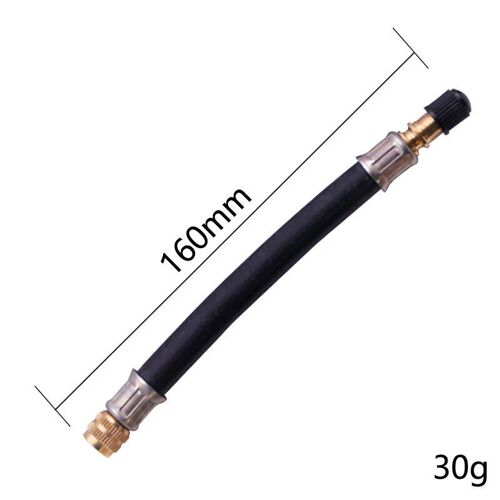 160 Mm - Valve De Tuyau Flexible Tressée, Tuyau En Caoutchouc Gonflable, Fil D'acier, Roues De Voiture, Extensions De Tiges, Adaptateur De Tube, Divers
