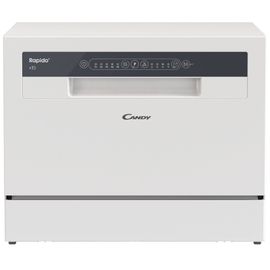 Lave-vaisselle Candy RapidÓ CP 6E51LW - Niche - 55.5x52x44.8 cm (lxpxh) - blanc