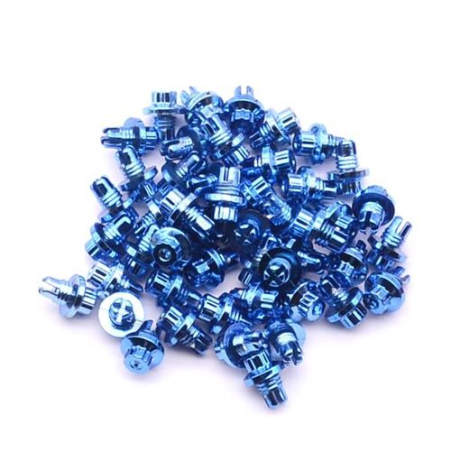 Bleu - Spike Car Wheel Cap Pour Jantes Cap Jules, Vis, Boulon, Pneus, Exacjons, Style De Voiture, Plastique, Modification Automatique, Décoration, Risale, 100 Pcs/Set