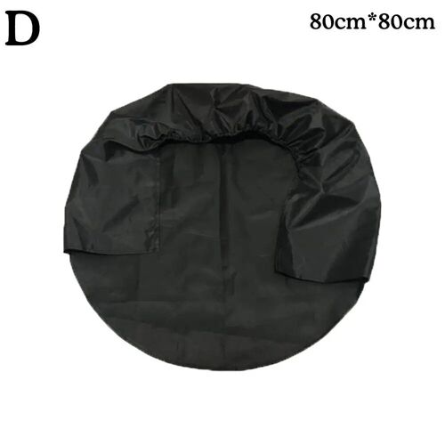 80x80 Noir - Sacs De Protection Pour Roues De Voiture, 1 Pièce, Accessoires Pour Camion, Remorque, Camping-Car, Hurhome