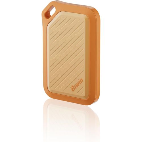 Disque Ssd Externe Pr2000 4 To,Jusqu'À 2000 Mo/S,Ip67 Étanche À La Poussière Et À L'Eau,Portable Ssd,Usb-C Usb3.2 Gen2X2,Orange