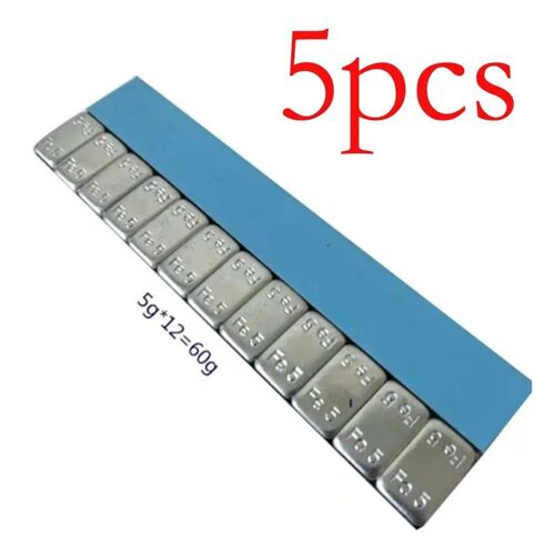 5g - Poids D'équilibre De Roue Adhésif, Poids De Seau De Roue, Blocs D'équilibrage De Voiture, Nuits De Fer Galvanisé