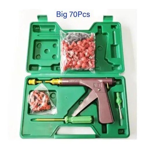 Big 70pcs - Kit De Réparation De Pneus De Voiture Et De Vélo, Outil De Réparation De Pneus, Bouchon De Crevaison, Odorà Vide De Roue De Moto De Garage, Dernier Cri, General Motors
