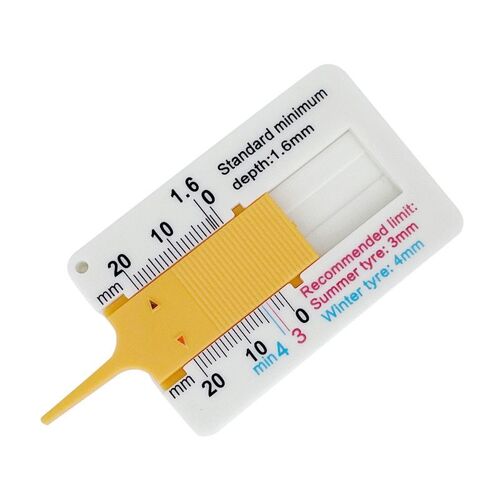 Jauge De Profondeur D'opathie De Roue De Voiture, Jauge D'indicateur De Profondeur, Outils De Mesure De Bande De Roulement, Accessoires D'opathie De Moto, 0-20mm