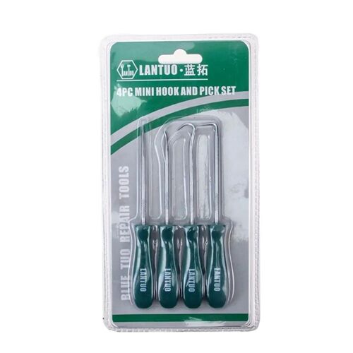 4 Pièces - Jeu De Tournevis Pour Joint D'huile De Véhicule, Extracteur De Joint D'étanchéité, Crochets De Sélection, Outils De Voiture, 130mm, Vente En Gros, 4 Pièces