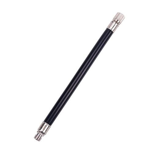 Noir - Extension De Pompe À Vélo, Tube De Gonflage, 1 Pièce, Adaptateur De Assujetde Pompage, Accessoires De Cyclisme