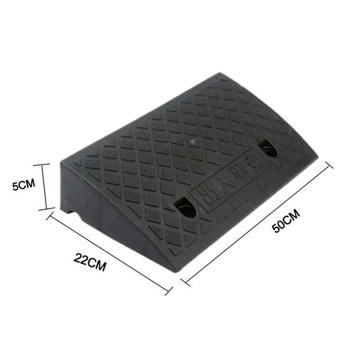 50x22x5cm - Ensemble De Rampes De Bordure En Plastique Pour Voiture, Léger, Portable, Rapduty, Kit Pour Allée, Camion, Nouveau