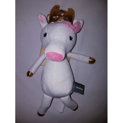 Doudou Biche Renne Cerf Orchestra Prémaman Blanc Doré Rose Naissance Peluche Éveil Enfant Blanket Comforter Soft Toys Plush