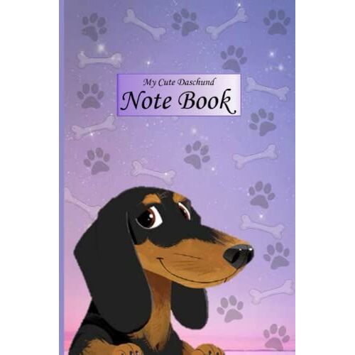 Dachshund Notebook: Sausage Dog Notebook And Lined Journal | Perfect Dachshund Gifts | Lined Notebook For Dog Lover | Ideal As Dachshund Gifts: Dachshund Notebook College Ruled For Dog Lover