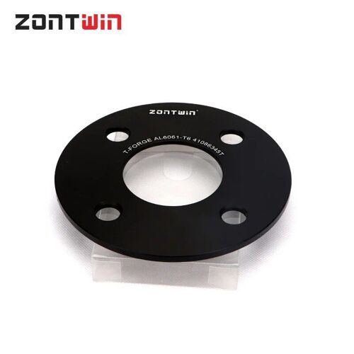 2pcs 5 Mm Noir - Adaptateur D'entretoise De Roue Pcd 4x100 Cb 56.6mm, 2 Pièces