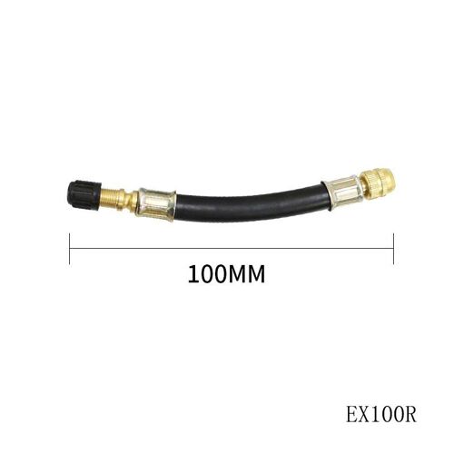 1pc En Caoutchouc Camion Soupape Flexible D'extension Bus Pneu Valve Extension Epdm En Caoutchouc Pneu Rallonge De Tige De Soupape Pneu Adaptateur De Mamelon